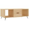 vidaXL Konferenčn&iacute; stolek dub sonoma 102 x 50 x 40 cm kompozitn&iacute; dřevo