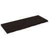 vidaXL Koupelnov&aacute; deska tmavě hněd&aacute; 160x60x(2-6) cm o&scaron;etřen&yacute; masivn&iacute;