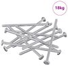 vidaXL &Scaron;roub 800 pcs Stř&iacute;brn&aacute; M6 x 120 mm Ocel