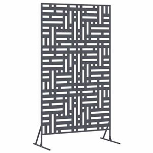 vidaXL Obrazovka pro soukrom&iacute; 100 x 50 x 180 cm Ocel Antracitov&aacute;
