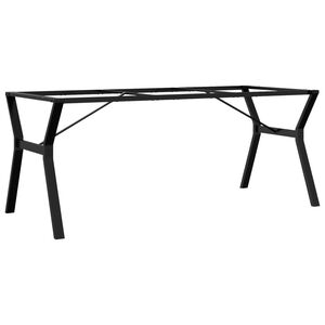 vidaXL Nohy k j&iacute;deln&iacute;mu stolu Y r&aacute;m 180 x 80 x 73 cm ocel