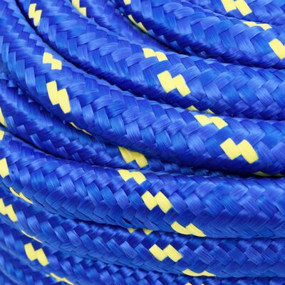 vidaXL Lodní lano modré 20 mm 100 m polypropylen