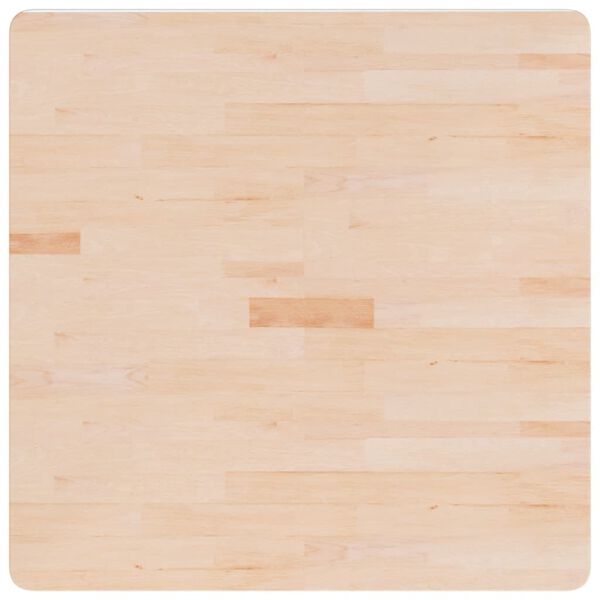 vidaXL Čtvercov&aacute; stoln&iacute; deska 80x80x2,5 cm masivn&iacute; dub bez &uacute;prav