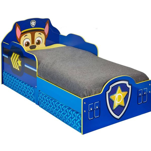 Paw Patrol Dětská postel se zásuvkami 145x68x77 cm modrá WORL268007