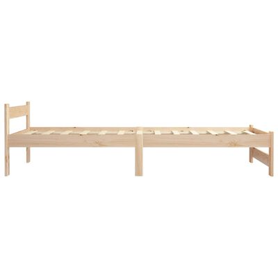 vidaXL Rám postele masivní borové dřevo 90 x 200 cm