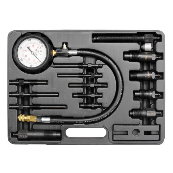 Yato Sada na měřen&iacute; kompresn&iacute;ho tlaku v dieslov&yacute;ch motorech