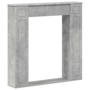 vidaXL R&aacute;m krbu Betonově &scaron;ed&aacute; 100 x 20 x 100 cm Kompozitn&iacute; dřevo