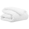 vidaXL 2-in-1 Duvet 220 x 200 x 10 cm Zima Polyester B&iacute;l&aacute; Prody&scaron;n&yacute;