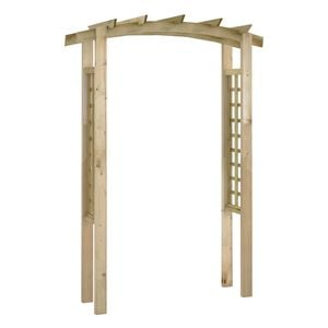 vidaXL Trel&aacute;žov&yacute; oblouk 150 x 60 x 210 cm dřevo