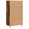 vidaXL Skříň highboard kouřový dub 60 x 36 x 110 cm kompozitní dřevo