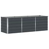 vidaXL Truhl&iacute;k Antracit 240 x 80 x 75 cm Ocel