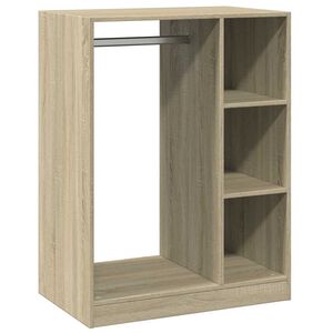 vidaXL &Scaron;atn&iacute; skř&iacute;ň dub sonoma 77 x 48 x 102 cm kompozitn&iacute; dřevo