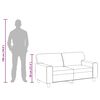 vidaXL 2m&iacute;stn&aacute; pohovka v&iacute;nov&aacute; 120 cm uměl&aacute; kůže