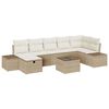 vidaXL Set pohovek 8 ks polyratan