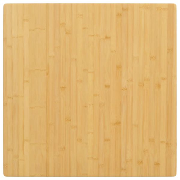 vidaXL Stolní deska 80 x 80 x 2,5 cm bambus