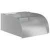 vidaXL Vodop&aacute;d s LED 30 x 34 x 14 cm nerezov&aacute; ocel 304