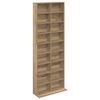 vidaXL CD skř&iacute;ň Dub artisan 65 x 23,5 x 175 cm Kompozitn&iacute; dřevo