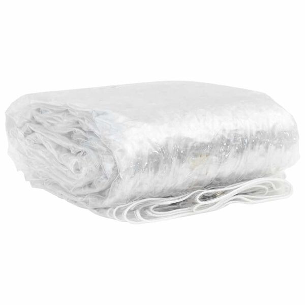 vidaXL Čir&aacute; plachta s oky 1x5 m PVC