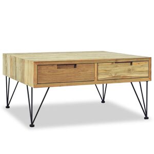 vidaXL Konferenčn&iacute; stolek, masivn&iacute; teak, 80x80x40 cm