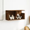 vidaXL N&aacute;stěnn&aacute; skř&iacute;ňka 60 x 20 x 30 cm kouřov&yacute; dub kompozitn&iacute; dřevo