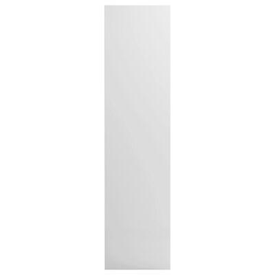 vidaXL Šatní skříň bílá s vysokým leskem 50 x 50 x 200 cm dřevotříska