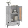 vidaXL Skř&iacute;ň highboard betonově &scaron;ed&aacute; 69,5x31x115 cm kompozitn&iacute; dřevo