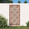 vidaXL Zahradn&iacute; n&aacute;stěnn&aacute; dekorace 105 x 55 cm corten Maursk&yacute; design