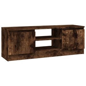 vidaXL TV skř&iacute;ňka s dv&iacute;řky kouřov&yacute; dub 102 x 30 x 36 cm