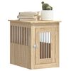 vidaXL Psí bouda a koncový stolek dub sonoma 45 x 62 x 59 cm kompozit