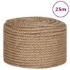 vidaXL Jutov&eacute; lano 25 m dlouh&eacute; 14 mm siln&eacute;