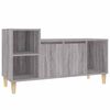 vidaXL TV skř&iacute;ňka &scaron;ed&aacute; sonoma 100x35x55 cm kompozitn&iacute; dřevo