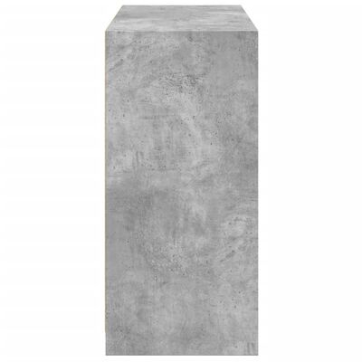 vidaXL Šatní skříň betonově šedá 77 x 48 x 102 cm kompozitní dřevo