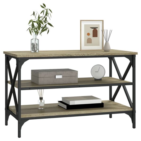 vidaXL TV skř&iacute;ňka dub sonoma 80 x 40 x 50 cm kompozitn&iacute; dřevo