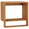 vidaXL N&aacute;stěnn&yacute; vě&scaron;&aacute;k na ručn&iacute;ky 35 x 20 x 35 cm masivn&iacute; teakov&eacute; dřevo