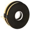 vidaXL Samolepic&iacute; pěnov&aacute; p&aacute;ska 2 ks Čern&aacute; 10mm x 10m Pěna CR