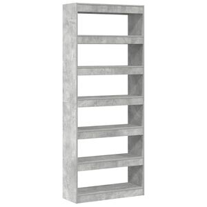 vidaXL Knihovna 6 &uacute;rovn&iacute; 80 x 30 x 198 cm Kompozitn&iacute; dřevo