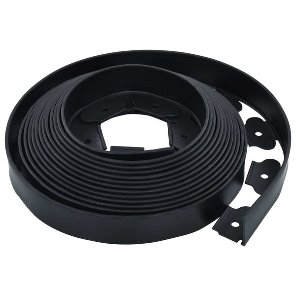 vidaXL Flexibilní trávníkový lem se 30 kolíky 10 m 5 cm