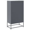 vidaXL Skříň highboard antracitová 68,5 x 38,5 x 123,5 cm ocel