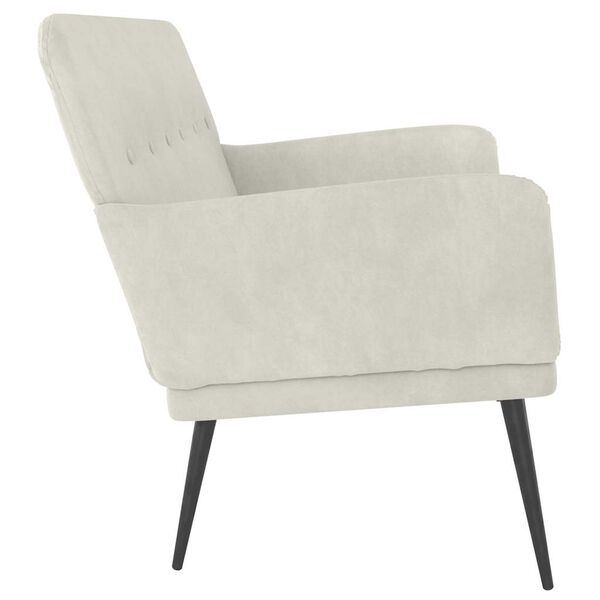 vidaXL Lavice kr&eacute;mov&aacute; 108 x 79 x 79 cm samet