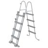 Bestway Baz&eacute;nov&yacute; žebř&iacute;k Flowclear 4 stupně 122 cm