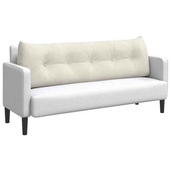 vidaXL Pol&scaron;t&aacute;ř na z&aacute;da Kr&eacute;mov&aacute; 160 x 24 x 50 cm samet