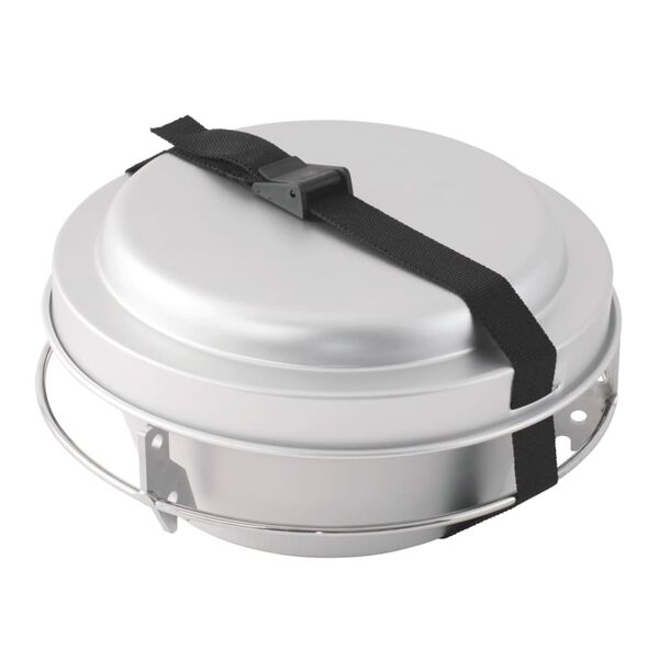 Easy Camp Sada kempinkov&eacute;ho vařiče a spor&aacute;ku Storm stř&iacute;brn&aacute;