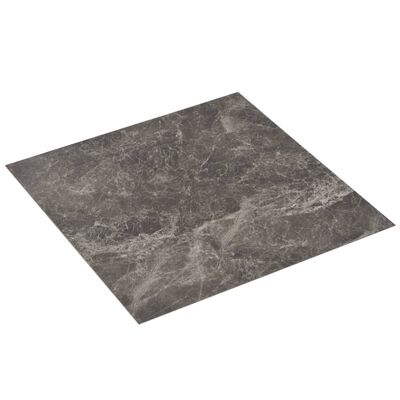 vidaXL Samolepící podlahové desky z PVC 5,11 m² černý mramor