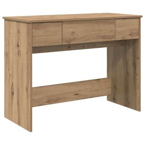 vidaXL Kosmetick&yacute; stolek Artisanov&yacute; dub 100 x 45 x 76 cm