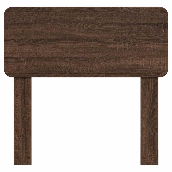 vidaXL Čelo postele s čelo Hněd&yacute; dub 80 cm Kompozitn&iacute; dřevo