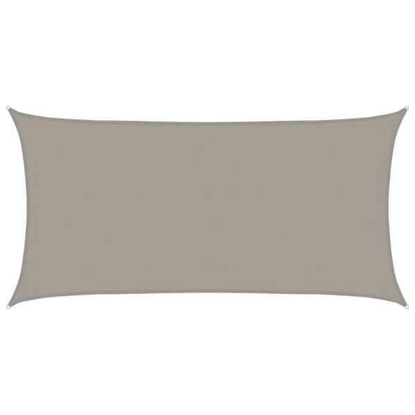 vidaXL Plachta proti slunci 160 g/m&sup2; obd&eacute;ln&iacute;k světle &scaron;ed&aacute; 4 x 7 m HDPE