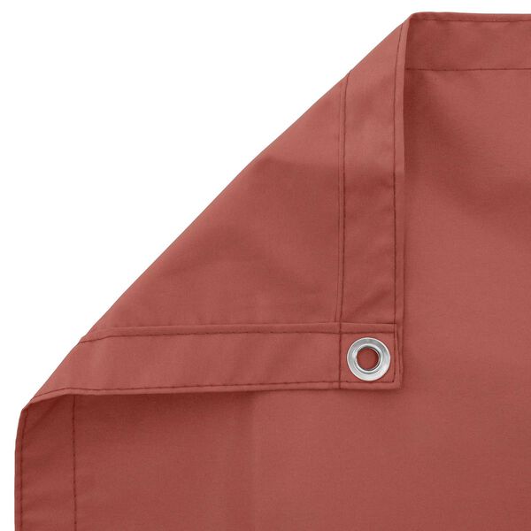 vidaXL Balkonov&aacute; clona Cihlov&aacute; 100 x 200 cm Oxford l&aacute;tka