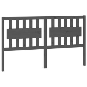 vidaXL Čelo postele &scaron;ed&eacute; 155,5 x 4 x 100 cm masivn&iacute; borovice