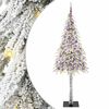 vidaXL V&aacute;nočn&iacute; stromeček s 300 LED diodami B&iacute;l&aacute; 210 cm PE a Ocel