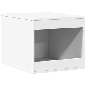 vidaXL Skř&iacute;ňka na kočič&iacute; z&aacute;chod b&iacute;l&aacute; 47 x 59 x 42 cm kompozitn&iacute; dřevo
